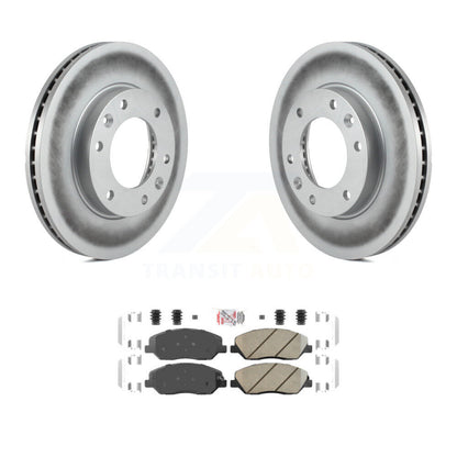 Rotor de frein à disque à revêtement avant et Kit de plaquettes en céramique pour Kia Sedona Hyundai Entourag