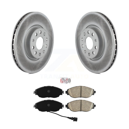Kit de rotor de frein à revêtement avant et de plaquettes en céramique, pour Volkswagen GTI Audi A3 Quattro C
