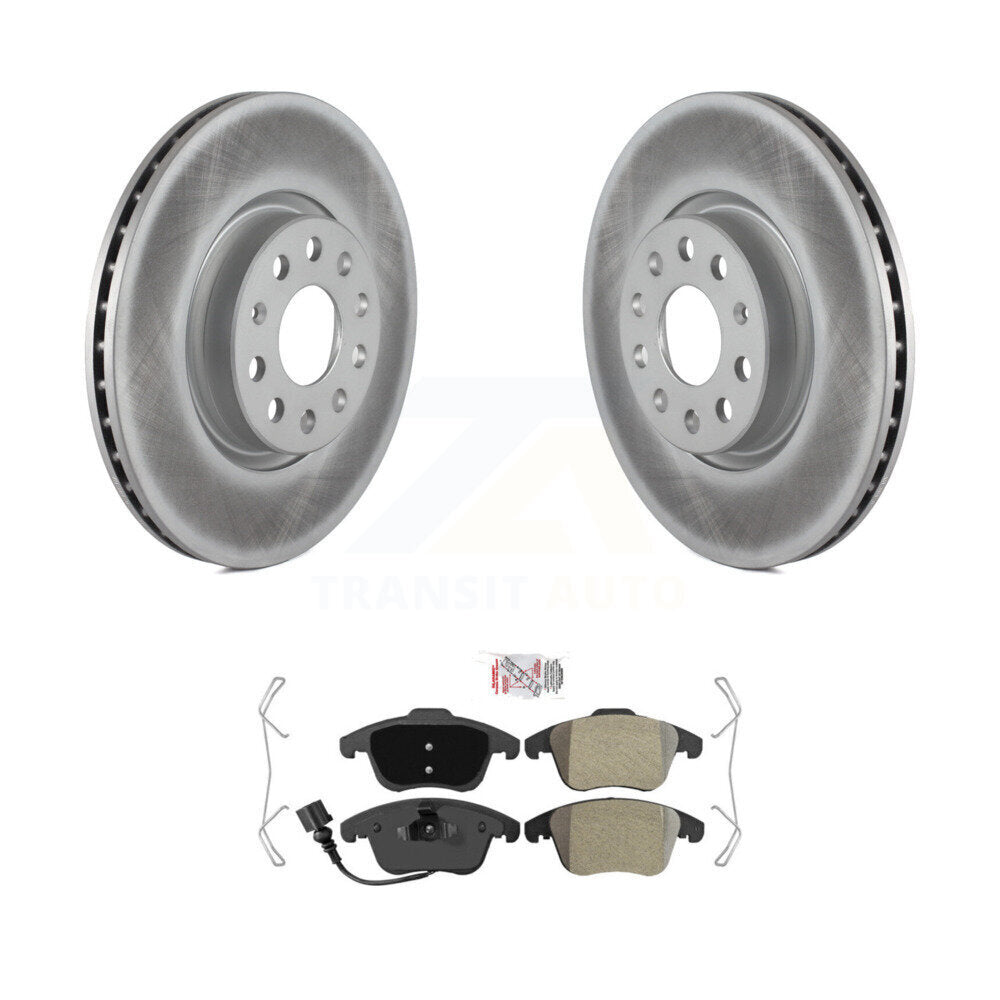 Kit de plaquettes semi-métalliques de Rotor de frein à revêtement avant, pour Volkswagen Tiguan Passat Aud