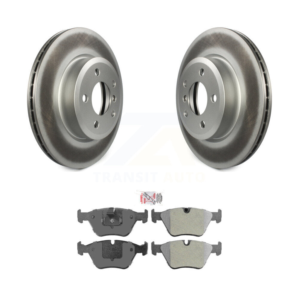 Kit de disques de frein à disque avec revêtement avant et plaquettes semi-métalliques pour BMW X3 2004-2010
