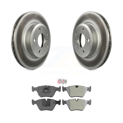 Kit de disques de frein à disque avec revêtement avant et plaquettes semi-métalliques pour BMW X3 2004-2010