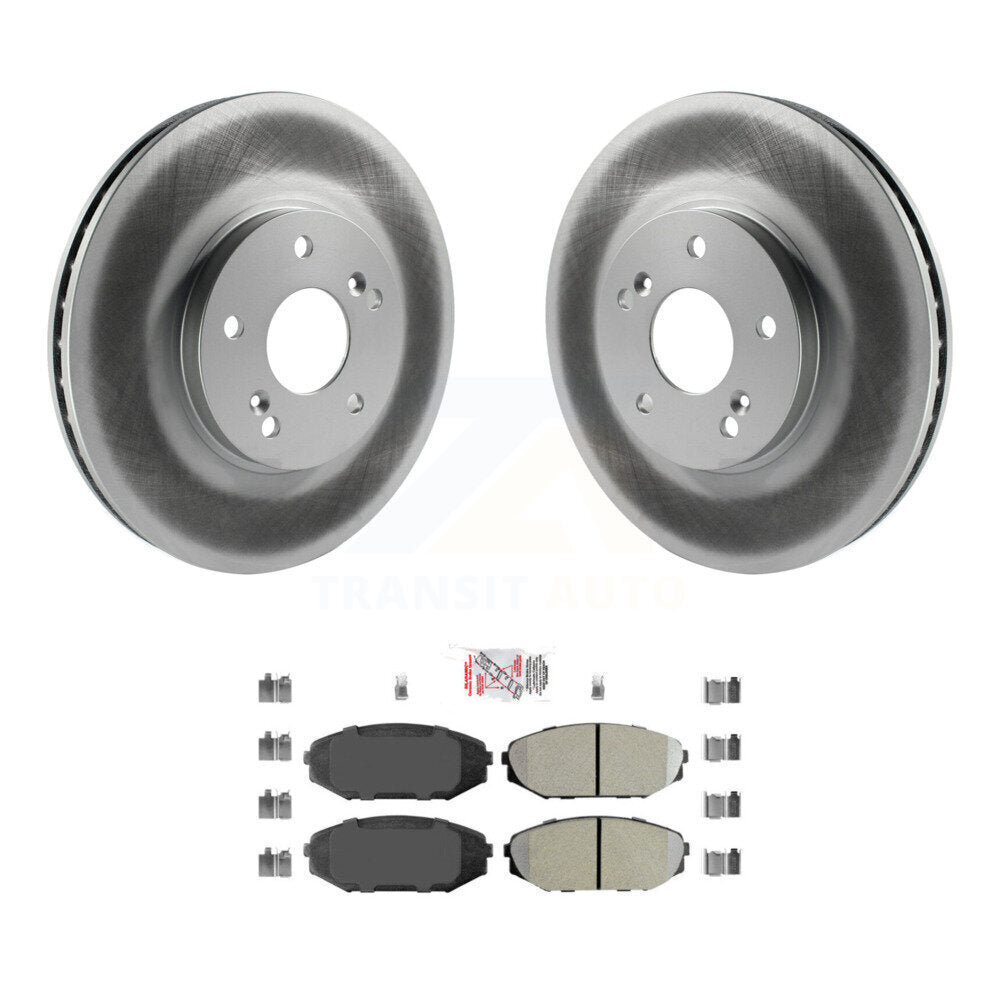 Kit de plaquettes de frein à disque semi-métalliques avec revêtement avant, pour Honda Odyssey Acura MD
