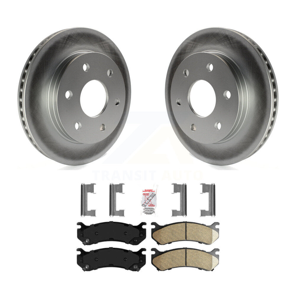 Kit de plaquettes de frein en céramique avec revêtement avant, pour Chevrolet GMC Silverado 1500 Sierr