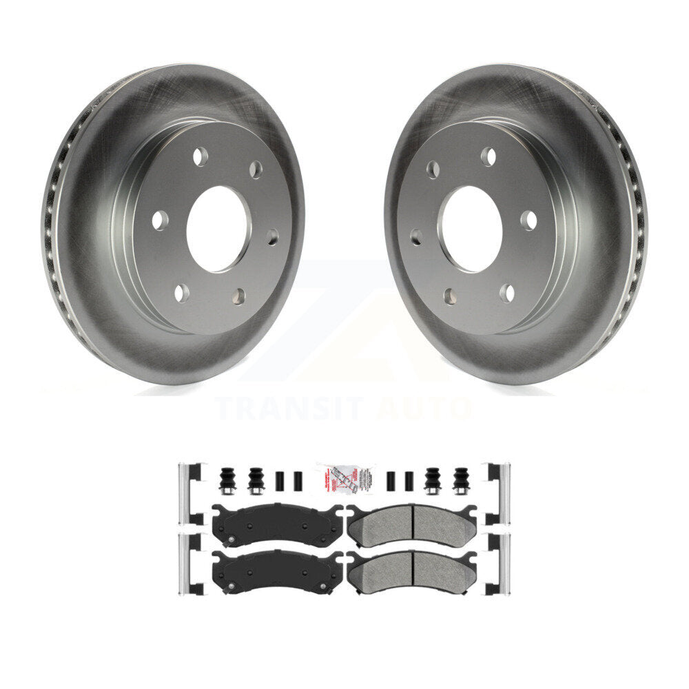Kit de plaquettes semi-métalliques de Rotor de frein de manteau avant pour Chevrolet GMC Silverado 1500 X