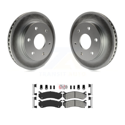 Kit de plaquettes semi-métalliques de Rotor de frein de manteau avant pour Chevrolet GMC Silverado 1500 X