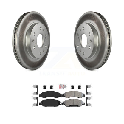 Kit de plaquettes semi-métalliques de Rotor de frein de manteau avant pour Chevrolet Avalanche Cadillac X