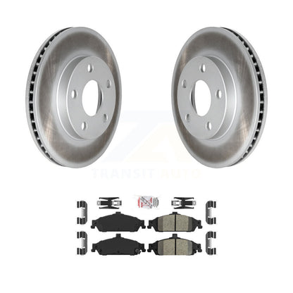 Rotor de frein à revêtement avant et Kit de plaquettes en céramique pour Pontiac Grand Am Chevrolet Malib