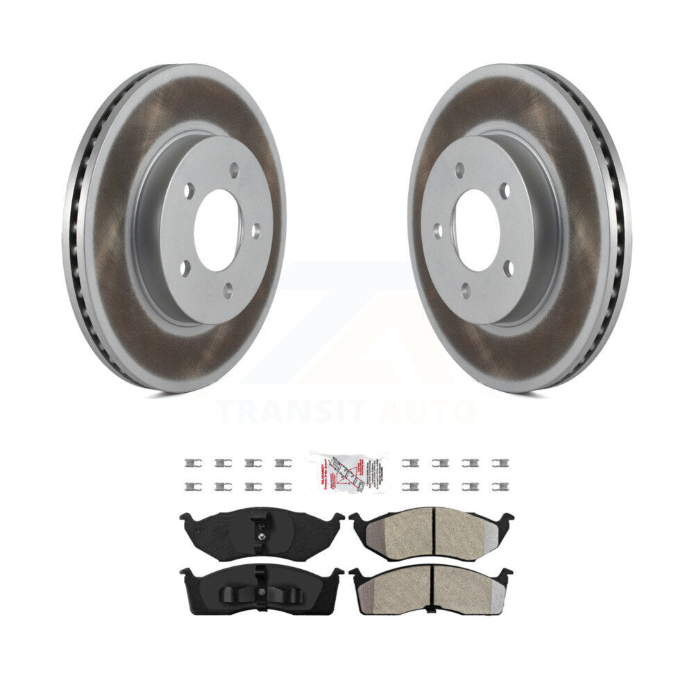 Kit de plaquettes de frein semi-métalliques avec revêtement avant, pour Chrysler Intrepid Dodge 300