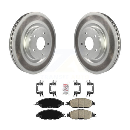 Rotor de frein à revêtement avant et Kit de plaquettes en céramique pour Nissan Murano Pathfinder INFINIT