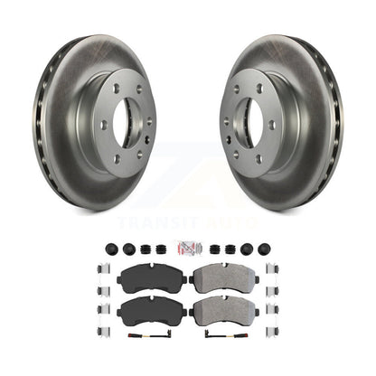 Kit de rotor de frein à revêtement avant et de plaquettes semi-métalliques pour Mercedes-Benz Sprinter 250