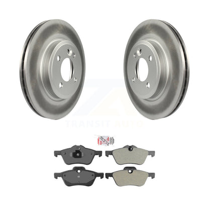 Kit de disques de frein à disque avec revêtement avant et plaquettes semi-métalliques pour Mini Cooper