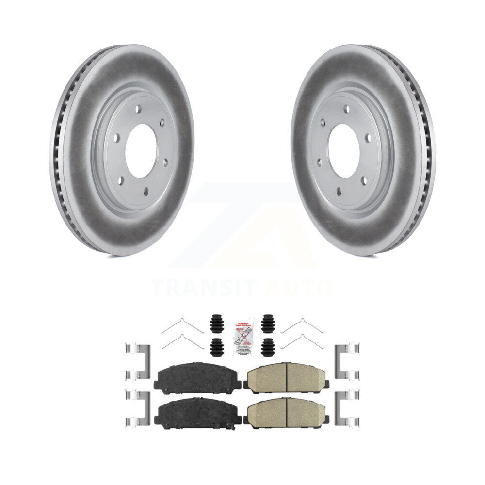 Kit de rotor de frein à revêtement avant et de plaquettes en céramique, pour Nissan TITAN INFINITI Armada QX8