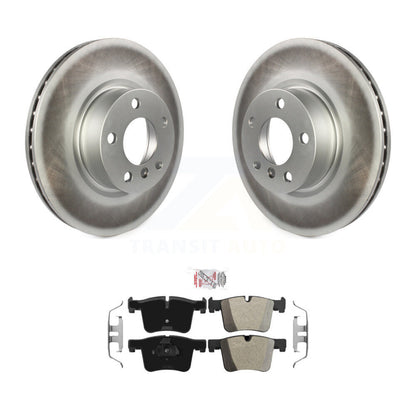 Kit de disques de frein à disque avec revêtement avant et plaquettes semi-métalliques pour BMW X3 X4