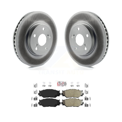 Kit de disques de frein à disque avec revêtement avant et plaquettes semi-métalliques pour Lexus IS250