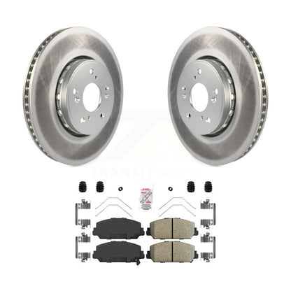Rotors de frein à disque à revêtement avant et kit de plaquettes en céramique pour Acura RDX 2013-2018