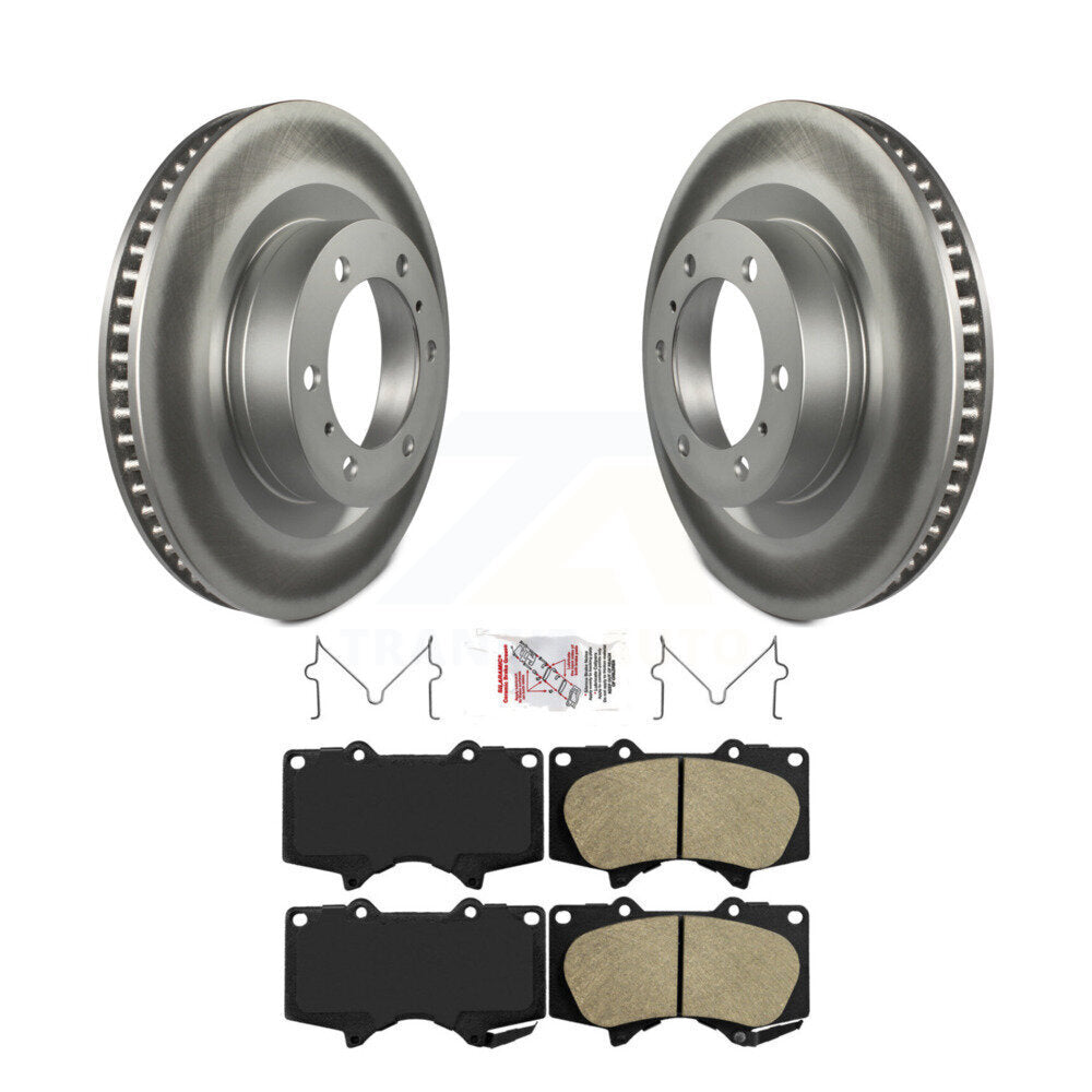 Kit de plaquettes de frein en céramique pour rotors de frein avant, pour Toyota 4Runner Lexus GX46 2010 – 2023