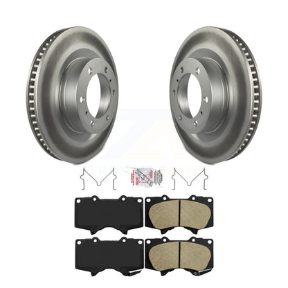 Kit de plaquettes de frein en céramique pour rotors de frein avant, pour Toyota 4Runner Lexus GX46 2010 – 2023