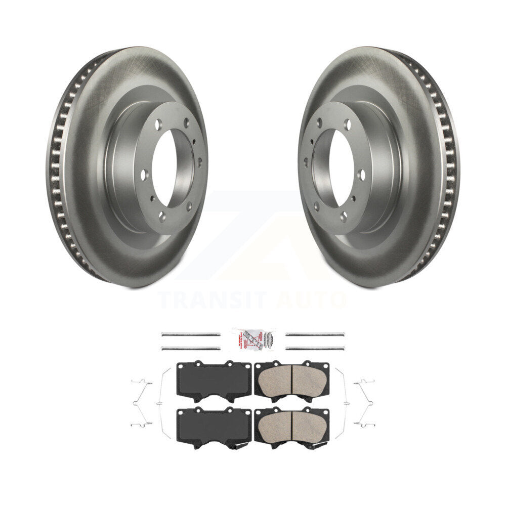 Kit de plaquettes de frein en céramique pour rotors de frein avant, pour Toyota 4Runner Lexus GX46 2010 – 2023