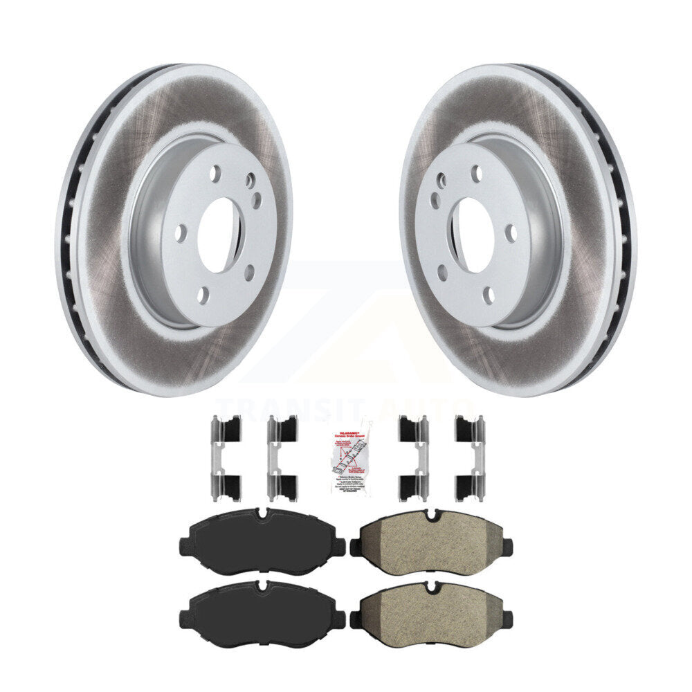 Kit de plaquettes de frein semi-métalliques pour rotors de frein avant pour Mercedes-Benz Metri 2016-2023