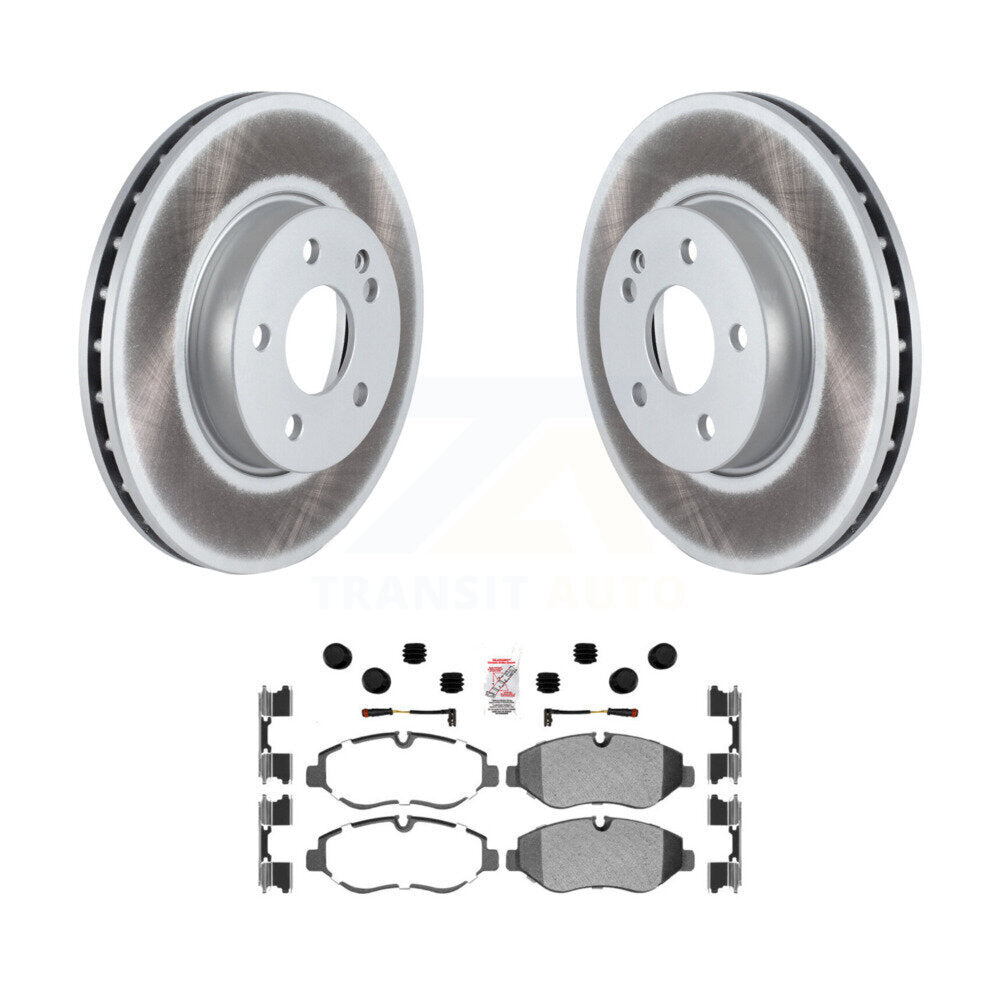 Kit de plaquettes de frein semi-métalliques pour rotors de frein avant pour Mercedes-Benz Metri 2016-2023