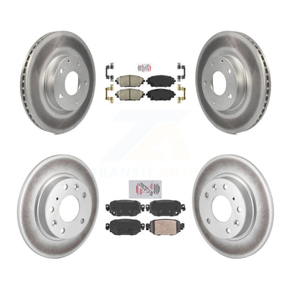 Kit de rotors de frein à disque recouverts de plaquettes en céramique avant et arrière, pour Mazda CX-3 AW 2019 – 2022