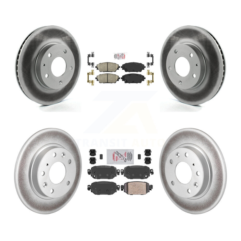 Kit de rotors de frein à disque recouverts de plaquettes en céramique avant et arrière, pour Mazda CX-3 FW 2019 – 2022