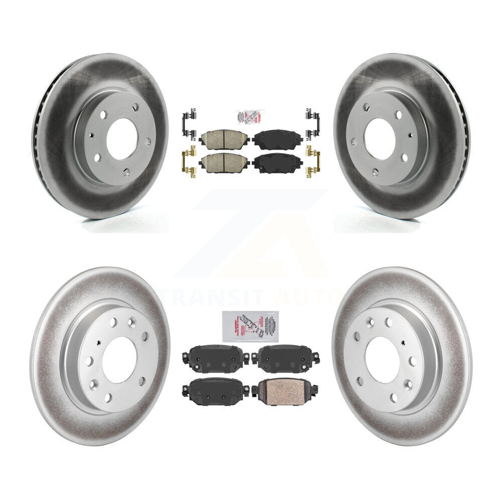 Kit de rotors de frein à disque recouverts de plaquettes en céramique avant et arrière, pour Mazda CX-3 FW 2019 – 2022