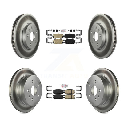 Kit de rotors de frein enduits de plaquettes en céramique avant et arrière, pour Chevrolet Equinox GMC Terrai