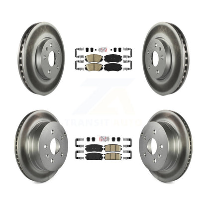 Kit de rotors de frein enduits de plaquettes en céramique avant et arrière, pour Chevrolet Equinox GMC Terrai
