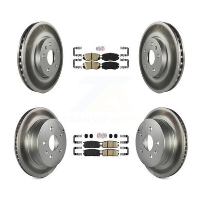 Kit de rotors de frein enduits de plaquettes en céramique avant et arrière, pour Chevrolet Equinox GMC Terrai