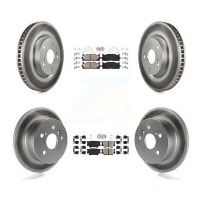 Kit de rotors de frein à revêtement en céramique avant et arrière, pour Toyota Camry Lexus ES350 Avalo
