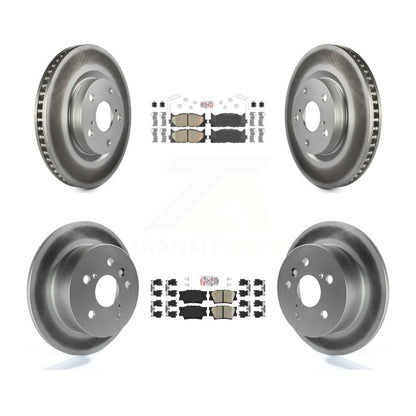 Kit de rotors de frein à revêtement en céramique avant et arrière, pour Toyota Camry Lexus ES350 Avalo