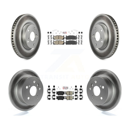 Kit de rotors de frein à revêtement en céramique avant et arrière, pour Toyota Camry Lexus ES350 Avalo