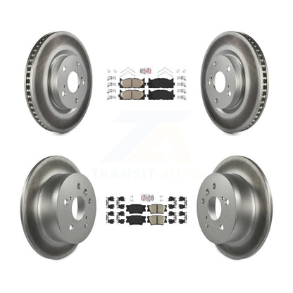 Kit de rotors de frein à revêtement en céramique avant et arrière, pour Toyota Camry Lexus ES350 Avalo