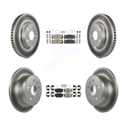 Kit de rotors de frein à revêtement en céramique avant et arrière, pour Toyota Camry Lexus ES350 Avalo