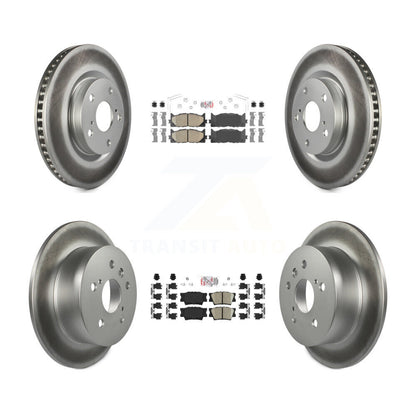 Kit de rotors de frein à revêtement en céramique avant et arrière, pour Toyota Camry Lexus ES350 Avalo
