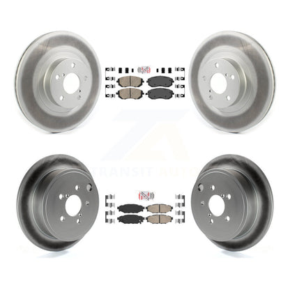 Kit de rotors de frein à revêtement en céramique avant et arrière, pour Subaru Outback Forester Imprez