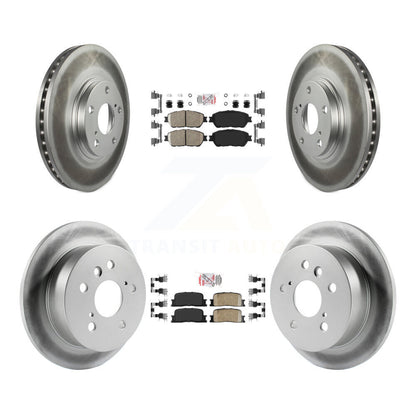 Kit de plaquettes en céramique avant et arrière et Rotor de frein à disque revêtu pour Lexus ES33 2004 – 2006