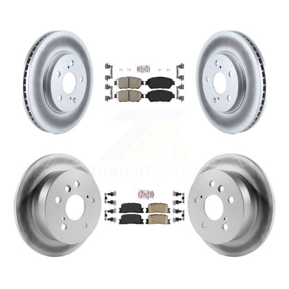 Kit de plaquettes en céramique avant et arrière et Rotor de frein à disque revêtu pour Lexus ES30 2002 – 2003