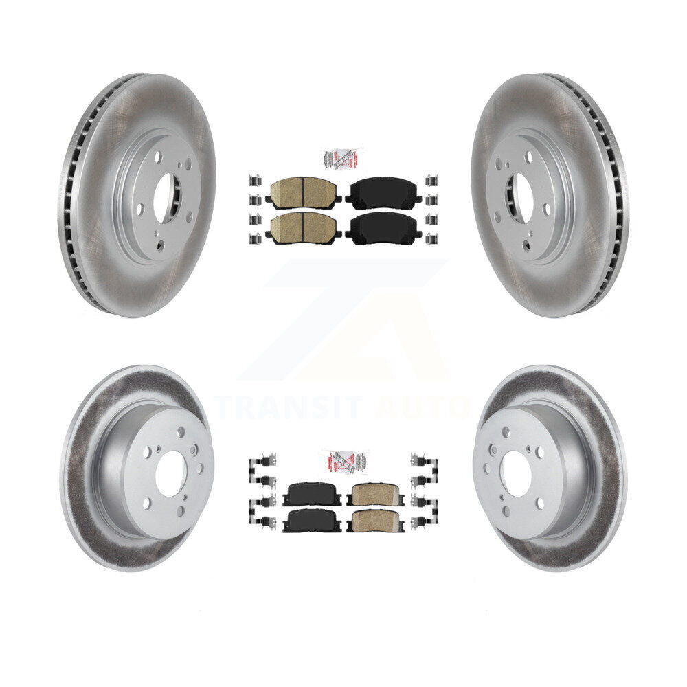 Kit de rotors de frein avant et arrière en céramique, pour Toyota Highlander AW 2001 – 2003