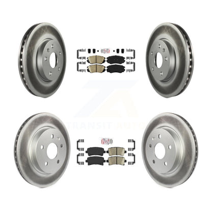 Kit de rotors de frein enduits de plaquettes en céramique avant et arrière, pour Chevrolet Malibu Impala Buic