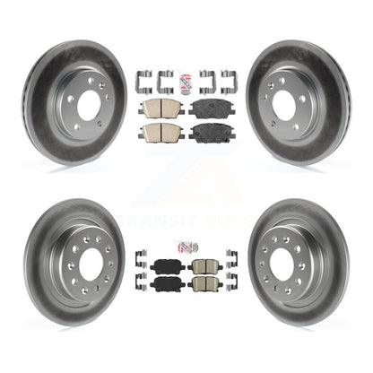 Kit de rotors de frein enduits de plaquettes en céramique avant et arrière, pour Chevrolet Equinox GMC Terrai