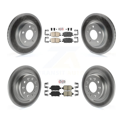 Kit de rotors de frein enduits de plaquettes en céramique avant et arrière, pour Chevrolet Equinox GMC Terrai