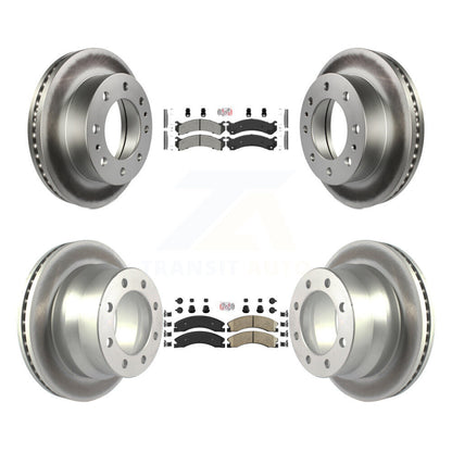 Kit de rotors de frein à revêtement en céramique, semi-métallique, pour Chevrolet Express, avant et arrière
