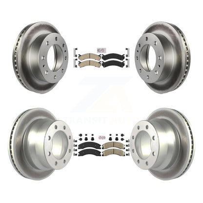 Kit de rotors de frein à disque en céramique, revêtement avant et arrière, pour Chevrolet Express 4500 GM