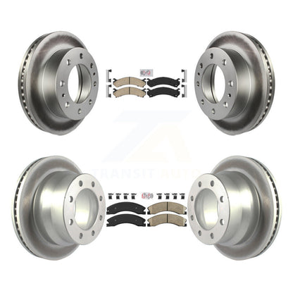 Kit de rotors de frein à disque en céramique, revêtement avant et arrière, pour Chevrolet Express 4500 GM