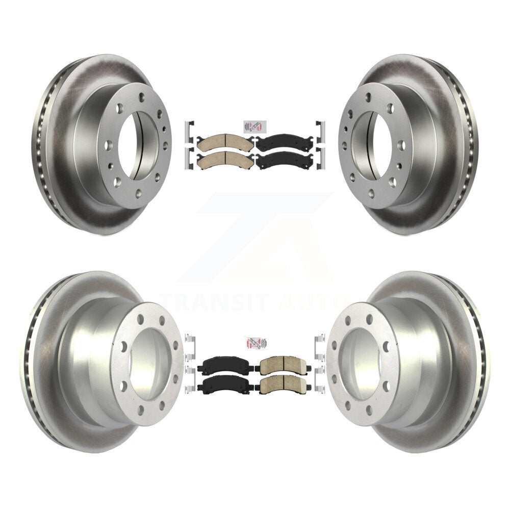 Kit de rotors de frein à disque avant et arrière en céramique, pour Chevrolet Express 450