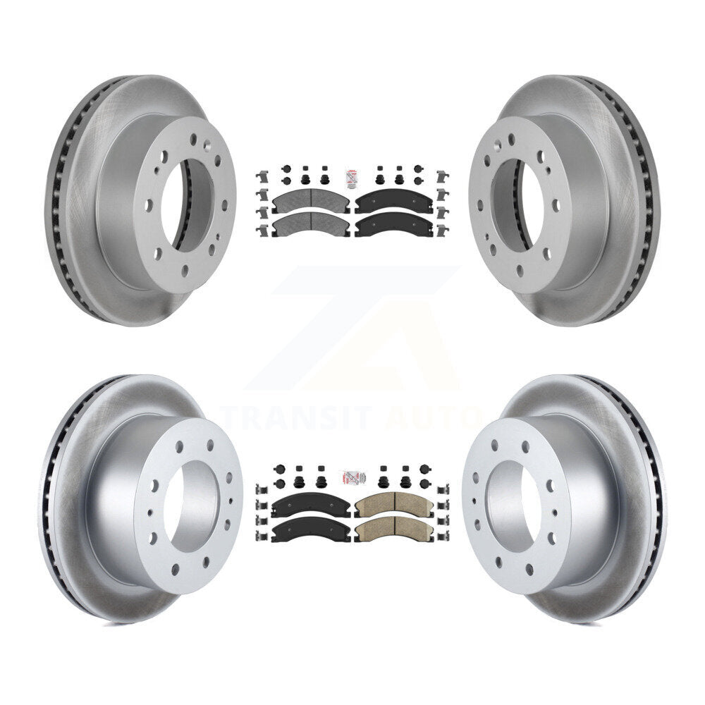 Kit de Rotor de frein à revêtement en céramique, semi-métallique avant et arrière, pour GMC Chevrolet 250