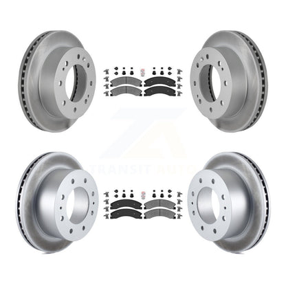 Kit de rotors de frein à revêtement semi-métallique avant et arrière, pour GMC Chevrolet Sierra 250
