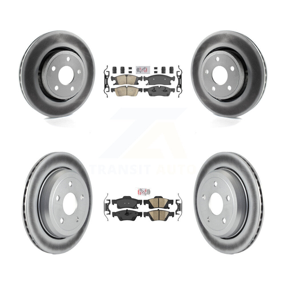 Kit de rotors de frein à disque avant et arrière en céramique, pour Jeep Grand Cherokee W
